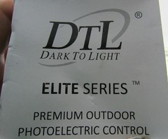 DTL 120/277 VAC 1000 Watt LED Light/Dark Light Photocell Sensor DLL127F-1.5 ANSI