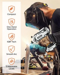 Saker Portable Welding Machine, 110V Arc Stick Welder with IGBT Inverter 5 Varia