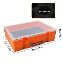 Model Paint Organizer Pigment Bottle Storage Suitcase Holds 88pcs Bottles