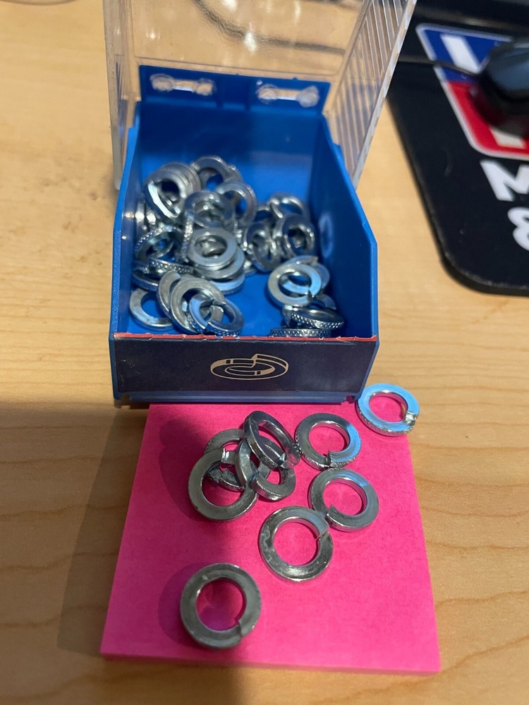 Metric Lock washer M7 Steel 7mm (pack of 50) made in Germany