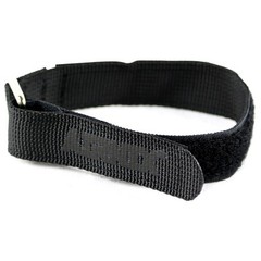 AIRNIX Hook and Loop Reusable Nylon Cinch Straps, Securing Cable Straps, Black