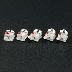 Orthodontic Self-ligating Brackets Ceramic Metal Braces Empower Clear Roth MBT