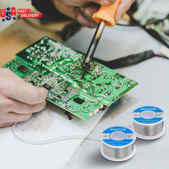 63-37 Tin Lead Rosin Core Solder Wire for Electrical Soldering (0.6Mm 50G)