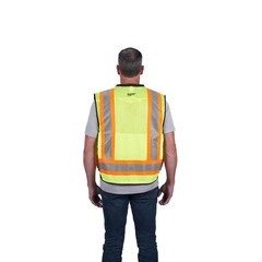 Milwaukee Class 2 Surveyor’s High Visibility Yellow Safety Vest – 2Xl/3Xl