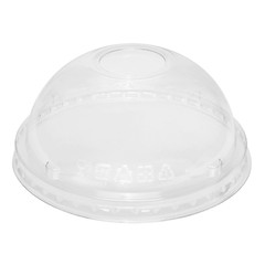Karat 95mm PET Plastic Dome Lids – 2,000 ct, C1041