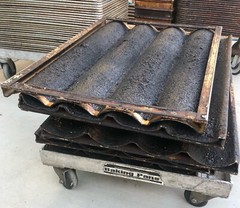 Commercial Baguette Pan 4 Loaf Size 25.75 x 3.78 Heavy Duty Perforated 26×18