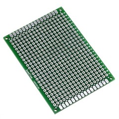 4 pcs Universal Circuit Board 5cm X 7cm – Durable Double-Sided PCB For Soldering