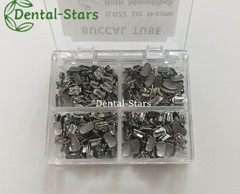 Dental Ortho Buccal Tubes 1st 2nd Molar Roth MBT Monoblock Bondable Mesh Base