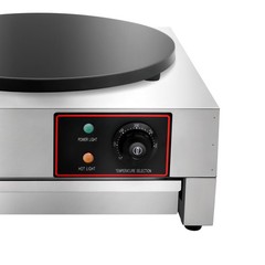 16″ Commercial Electric Crepe Maker Pancake Machine Big Hotplate Non Stick 1700W