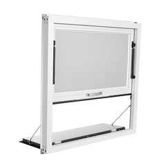 Uimoso 36×36 in Aluminum Alloy Concession Window with Foldable Shelf