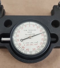 *BRAND NEW* Starrett 682EMZ EDP 57075 Saw Tension Gage No. 682 + Warranty!
