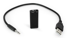 Black Vox Voice Activated Digital Audio Recorder 6 Month Standby Battery