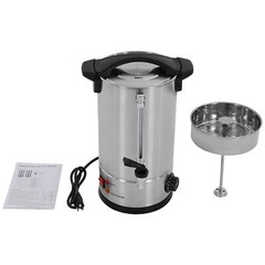 6.6Gal Commercial Coffee Urn Large Coffee Dispenser, Electric Coffee Maker Urn