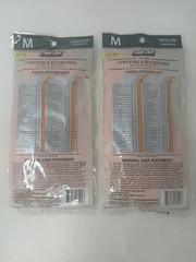 Firm Grip Unisex Indoor/Outdoor Stripping Gloves Orange M 2 Pack