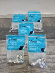 SharkBite • 1/2″x3/8″ OD Loose Key Stop Push-to-Connect (1642698•LB49) Lot Of 5