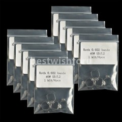 10x Dental Ortho 1st Molar Roth 022 U3/L2 Bands Prewelded Buccal Tube 29#-43+#