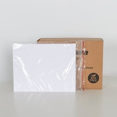220- 6600 Half Sheet Address Shipping Labels 8.5 x 5.5 Self Adhesive 2 Per Sheet