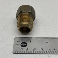(10-Pack) Brass 3/4″ Male Flare to 3/4″ Female NPT FNPT Threaded Adapter Fitting