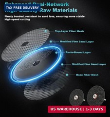 Cutting Wheel Set, 44Pcs Pro Cutting Wheels Kit for Dremel Cut Off Wheels, Resin