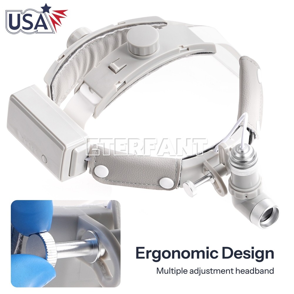Dental 10W LED Headband Head Medical Light Good Light Spot ENT Specific Headlamp