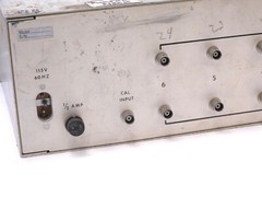 PCB Piezotronics 494A06 Test Panel Galvanometer 6 channel ICP Sensors 400.0 Hz