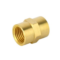 10PCS Pipe Fitting Coupling 1/4” x 1/4” NPT Female Pipe Hex Head Adapter