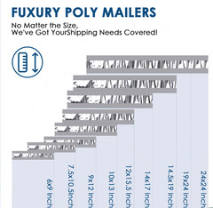 6×9 9×12 10×13 12×15.5 14.5×19 19×24 24×24 Poly Mailers Self Seal Shipping Bags