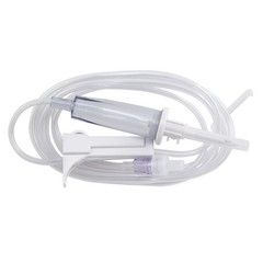 Primary IV Admin Set BBraun Gravity Without Ports 15 Drops mL Drip 20 Count
