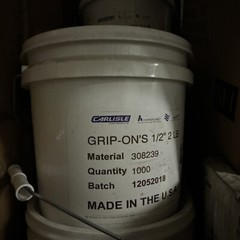 308239 HARDCAST GRIP-ONS 1/2″ 1000 BOX Carlisle