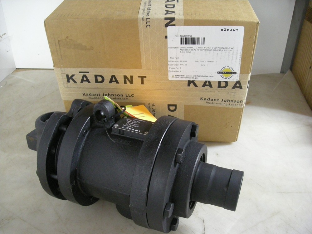 KADANT 2550ELSNARQ 2 IN D.I. SUPER-B JOHNSON JOINT ROTARY See description