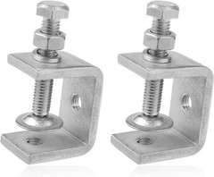 2 Pack 304 Stainless Steel Small C 1 3/16 inch─2pcs,