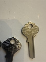 Cole National, National Key Co. brand key blanks, VR8, locksmith, Set of 3