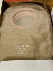 7 Hollister 18004 New Image 2-Piece colostomy Pack/7 Pouches, No Box