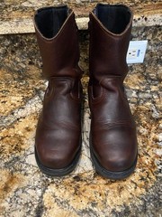 Iron Age Men’s Hauler Internal Met Composite Toe Wellington Work Boots, EH Rated
