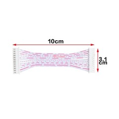 JST-XH 2.54mm Pitch Connector Cable Female to Female PCB Wire 12 Pin 10/20/30cm