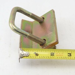 Super Strut U-501/2 Beam Clamp 3″ Wide w/ Hex Nut and U-Bolt Steel Channel