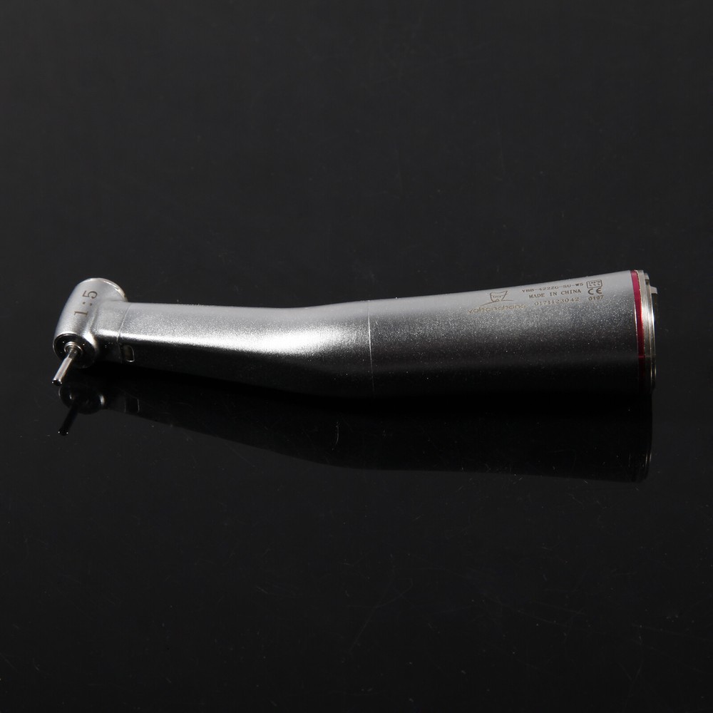 Dental 1:5 Increasing LED Fiber Optic Contra Angle Red Ring For NSK Ti Max Z95L
