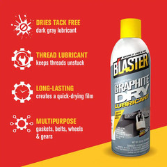 5.5 Oz. Industrial Graphite Dry Lubricant Spray