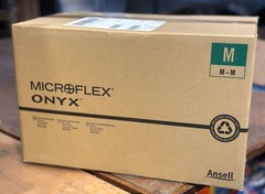 NEW Microflex Onyx Black Nitrile Gloves Latex Free N64 MEDIUM Case 1,000 pk