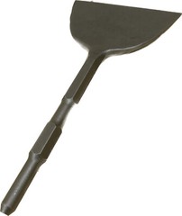 6″ Wide Tile & Removing Tile Stone Hex Shovel Chisel For 17mm Demolition Hammer
