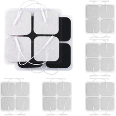 TENS Unit Electrode Pads, 20PCS 2″x2″ Adhesive Electrodes Unit…