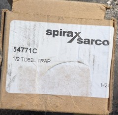 Spirax Sarco 54771C TD52L Stainless Steel Steam Trap 1/2 Inch NPT