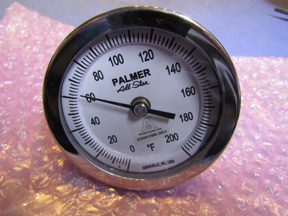 1 – Palmer Wahl All Star Temperature Gauge 2300198.001. NEW Out of the original