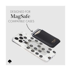 kate spade new york Magnetic Card Holder/Wallet – Black | Styli… FAST USA SHIP
