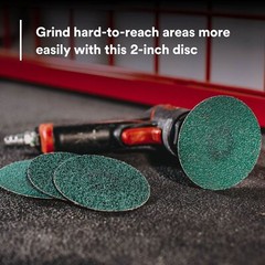 3M Green Corps Roloc Disc 36526, 60 Grit, Quick Change, Heavy Duty, Grinding,…