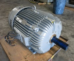 REBUILT Reliance 150 HP AC Motor 460V 1190 RPM 445T TEFC 170A 150HP 460 VAC