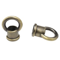 Meuey Lyot Light Fixture Hooks Ring Nut Lifting Ring Nut Eye Nuts Lamp Nut M1…