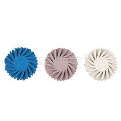 Dental Polishing Kit Diamond Rubber Polisher Composite Resin Base For Handpiece