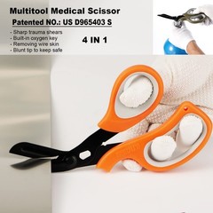 2 pcs Medical Scissors Trauma Shears for Left and Right Hand-8 inches Bandage