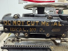 👀VINTAGE IDEAL STENCIL MACHINE 7/16″ PUNCH SIZE MODEL NO. 3